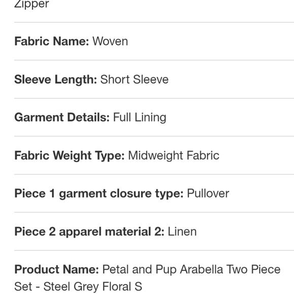 Petal And Pup Arabella Style Floral Off-Shoulder Skirt Set - Picture 2 of 2